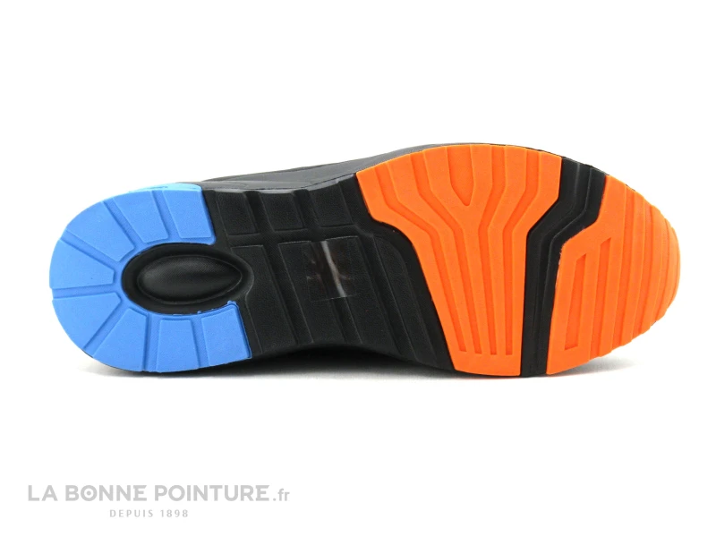 Kappa Logo Sandiego Black Blue Orange Yellow - 3117LSW Basket - Image 7