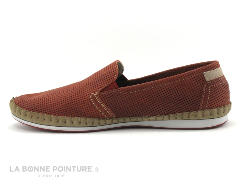 Fluchos 8674 BAHAMAS Terracota - Mocassin Souple Homme - Image 3
