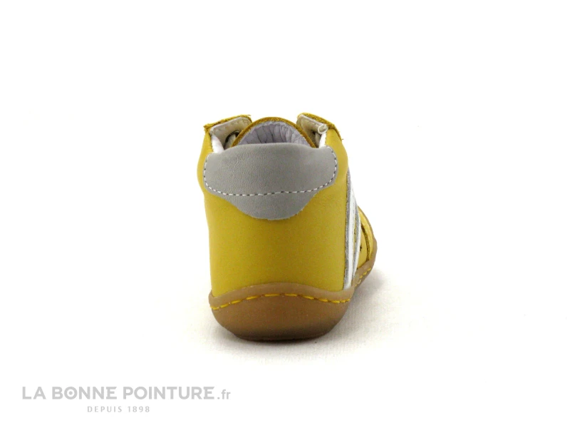 Bellamy SILVIN - 046004 - Chaussure Montante BEBE Cuir Jaune - Image 4