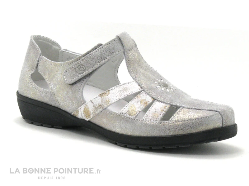 Suave London 8031T Shark Prairie - Chaussure Aeree Femme Metallisee - Image 5