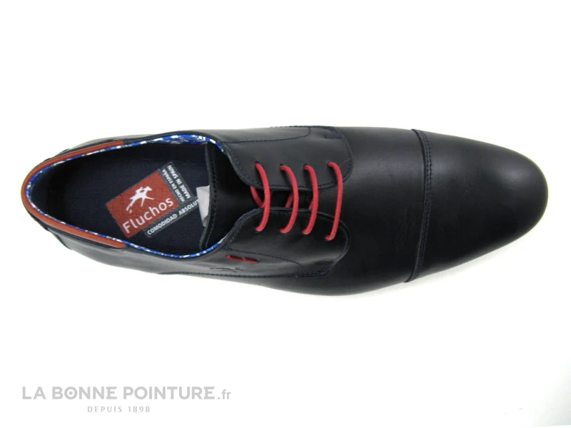 Fluchos 9352 Habana Marino Terracota - Chaussure Habillee - Image 6