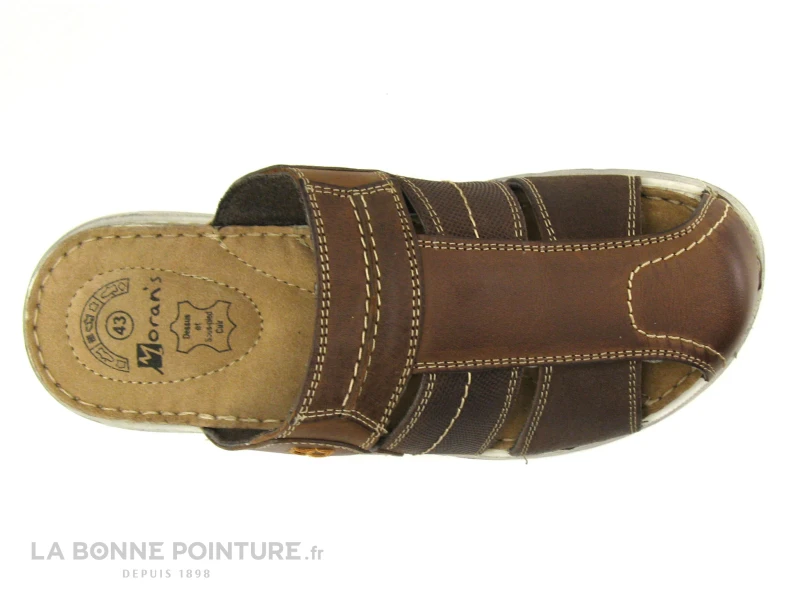 Morans TURIO Marron - Sabot Homme Cuir Marron - Image 4