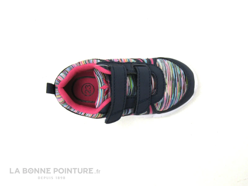 Lico NURIA VS 600029 Marine Rose - Basket Velcro Fille - Image 3