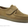 Arima BRAUNE Nubuck Taupe - Chaussure Velcro