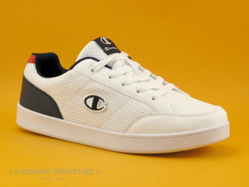 Champion CAMPO B GS S32319 Blanc Marine Rouge - Sneakers Jr - Image 5