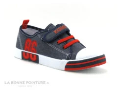 Kouki By Bopy GIMARQUE Jean - Rouge - Basket Toile GARCON