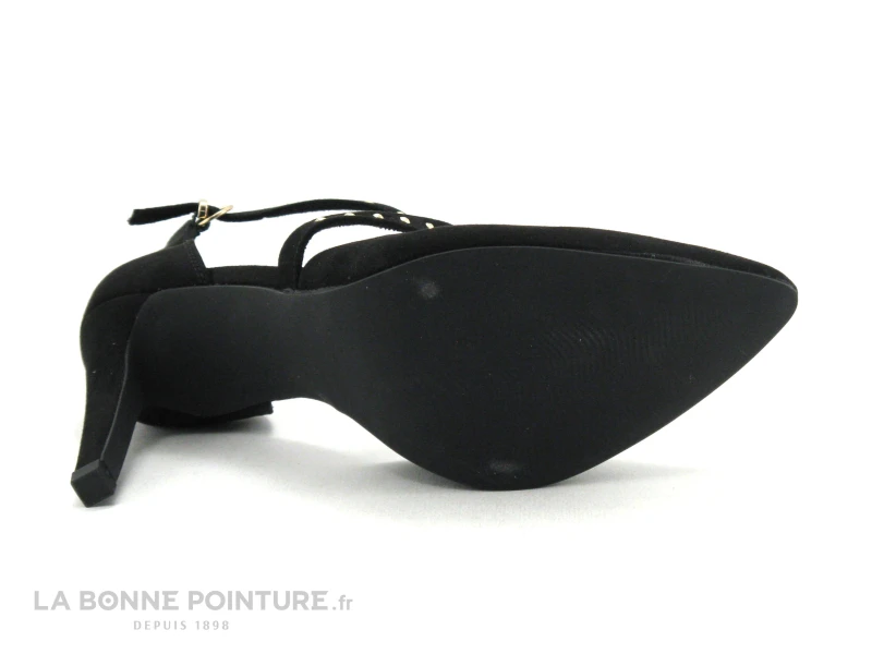 Marco Tozzi 2-24407-20 Black - Escarpin Noir - Bride Cheville - Talon Haut - Image 6