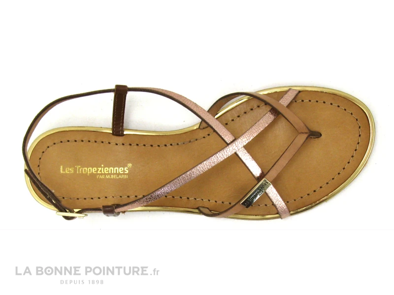 Tropeziennes MONACO Nude Multi - 42713 - Plagette Avec Entre-doigt - Image 6