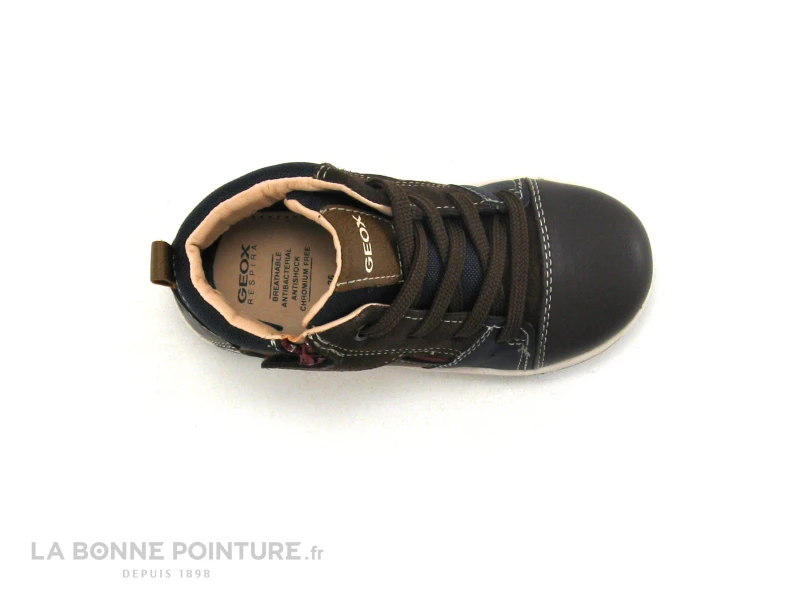 Geox B941LA Flick Chestnut Coffee - Bottillon GARCON - Image 6