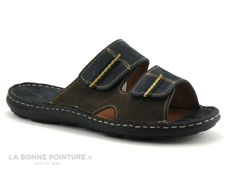 Arima DAVIS - Marron - Jeans - Mule Reglable Homme - Image 3