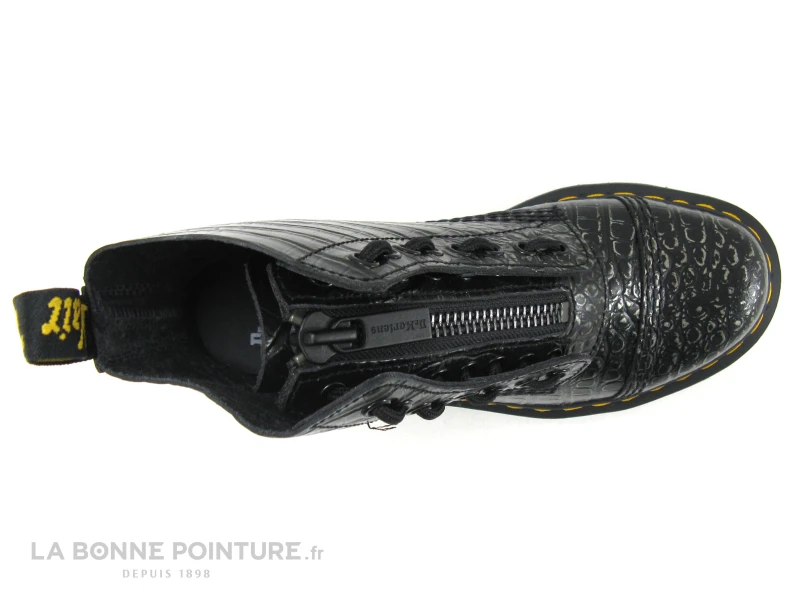 Dr. Martens Dr Martens SINCLAIR GunMetal 27318029 Wild Croc Emboss - Boots - Image 6