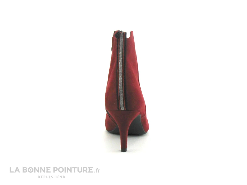 Marco Tozzi 2-25338-23 Chianti Comb - Bottine Rouge Talon Haut - Image 4