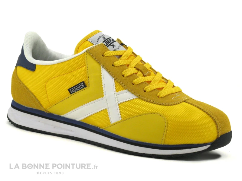 Munich SAPPORO 8350128 Jaune - Basket Basse Homme - Image 5