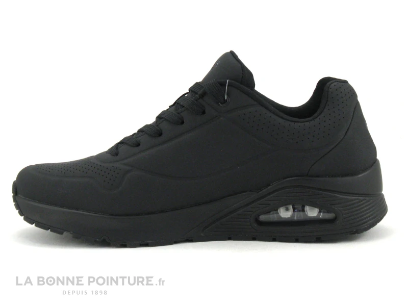 Skechers 52428 Uno Stand On Air Black - Basket Noire Homme - Image 3