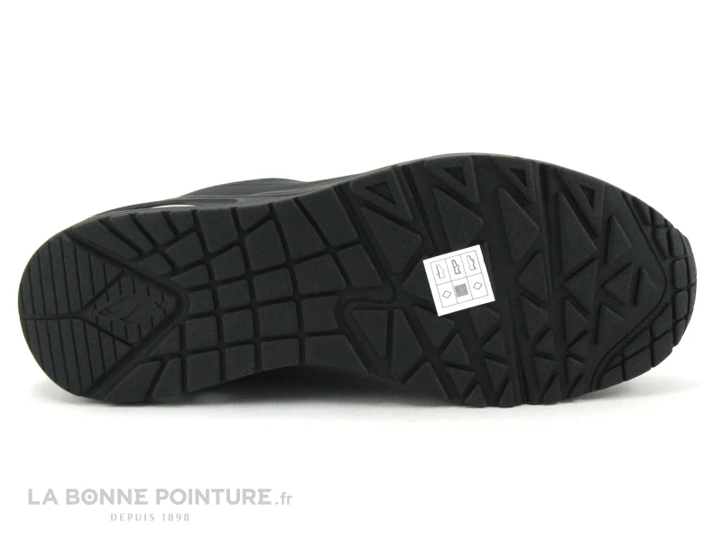Skechers 52428 Uno Stand On Air Black - Basket Noire Homme - Image 7