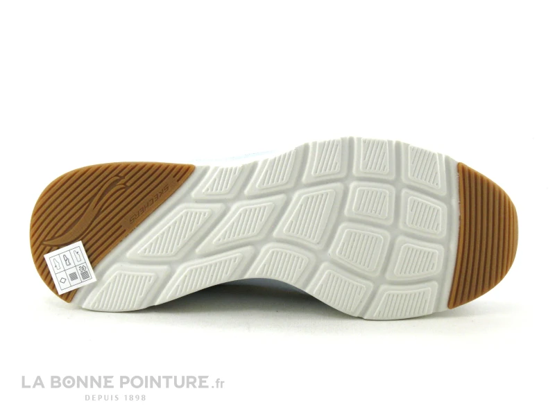 Skechers - Skech-Air Court - 149947 Cool Avenue - Blanc Bleu Beige - Basket F - Image 7