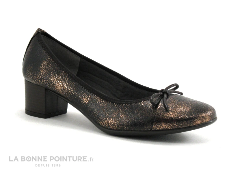 Folies TAYLOR Marron - Escarpin Petit Talon