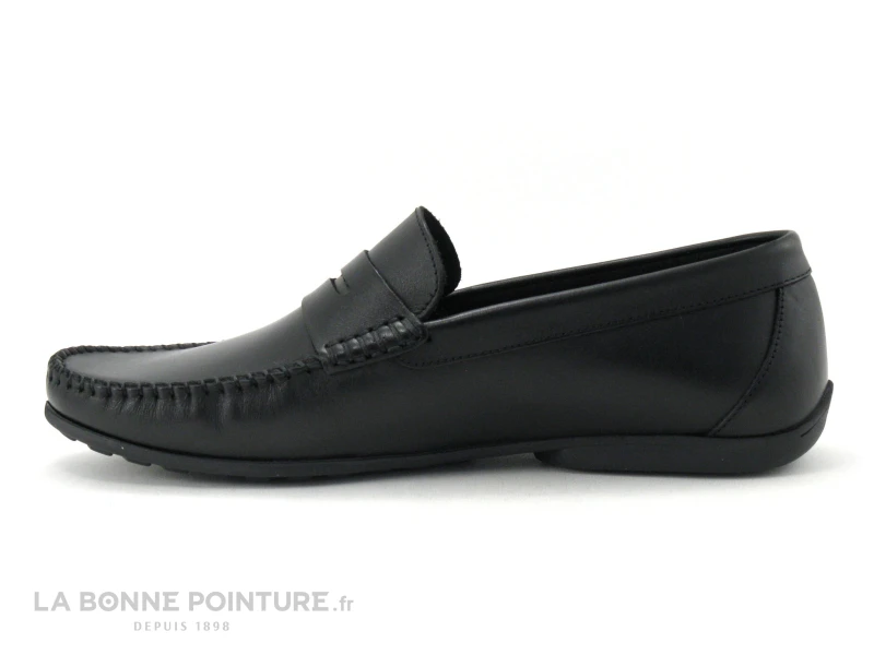 Dingo By Fluchos 7159 Noir - Mocassin Homme Cuir Noir - Image 3