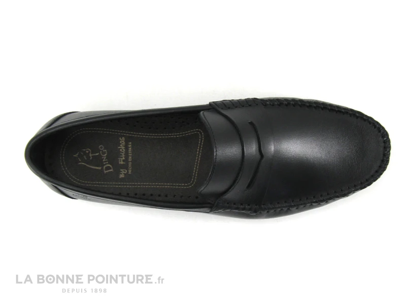 Dingo By Fluchos 7159 Noir - Mocassin Homme Cuir Noir - Image 6