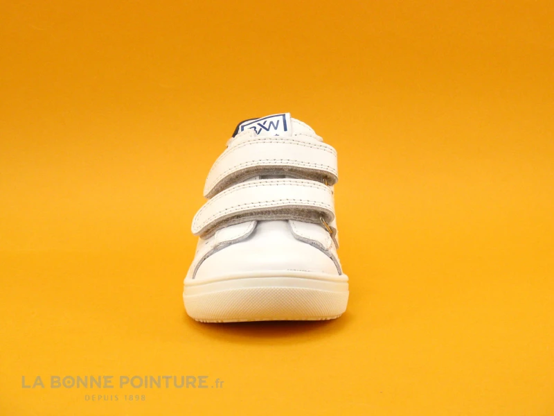 Bopy RAMDAM Blanc - Basket Mode BEBE 2 Velcros - Image 2
