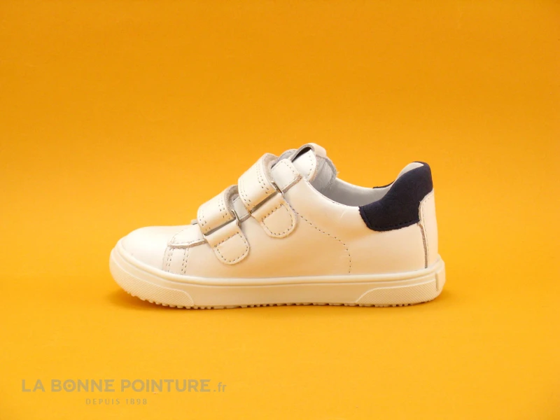 Bopy RAMDAM Blanc - Basket Mode BEBE 2 Velcros - Image 3