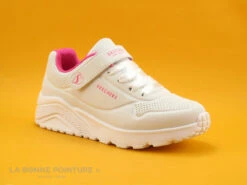 Skechers UNO LITE Blanc 310451L - Basket Fille Skechers Street