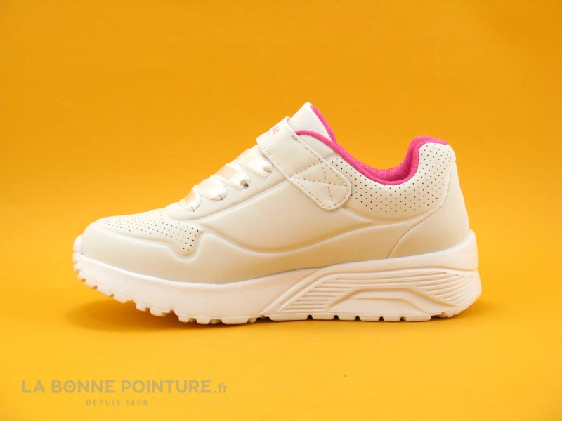Skechers UNO LITE Blanc 310451L - Basket Fille Skechers Street - Image 3