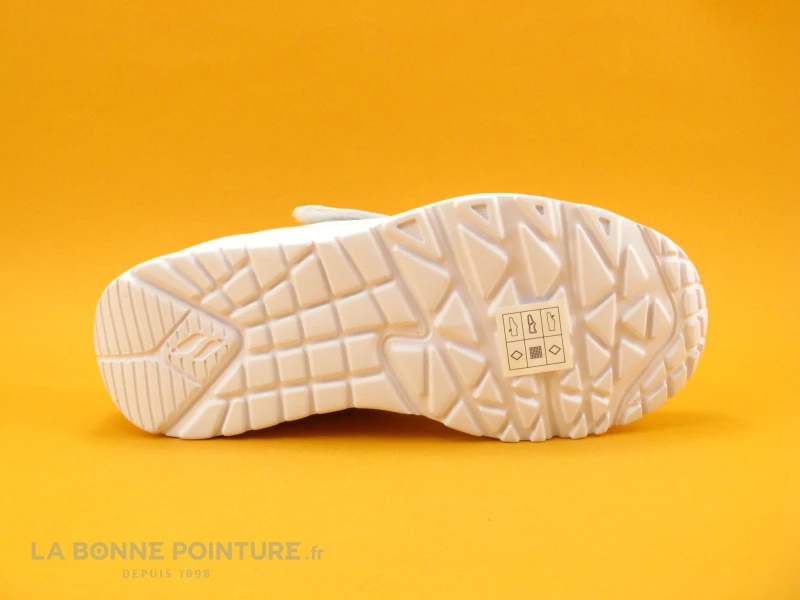 Skechers UNO LITE Blanc 310451L - Basket Fille Skechers Street - Image 7