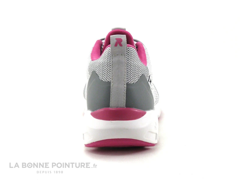 Rieker Revolution 40403-40 Sportec12 - Gris Bleu Noir - Basket Sport Femme - Image 4