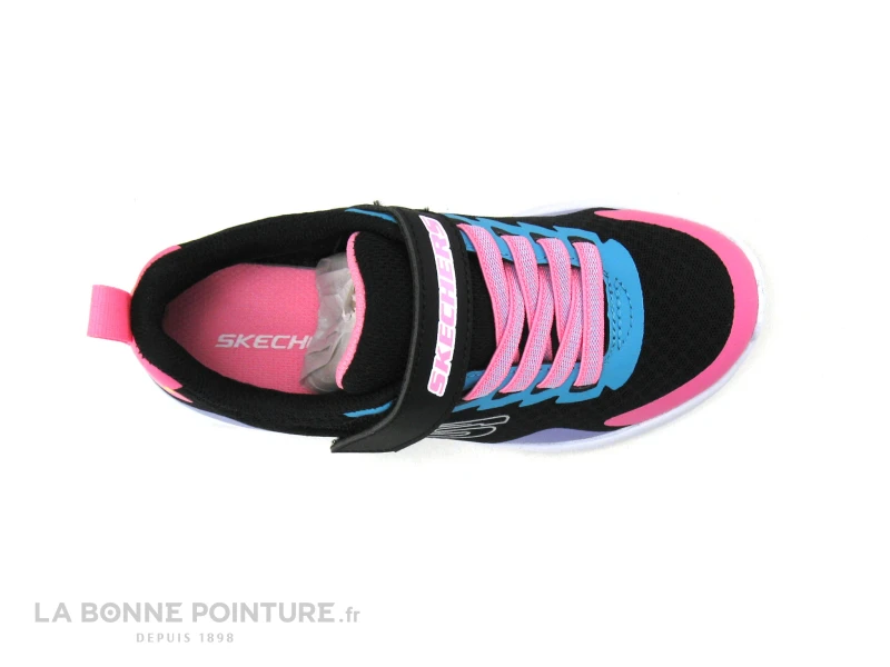 Skechers 302348L Microspec Bright Retros - Noir - Multi - Basket Fille - Image 6