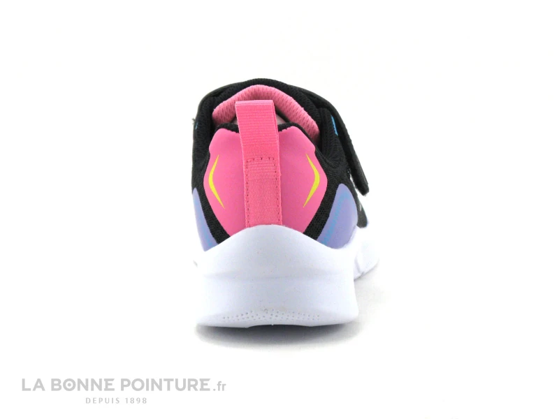 Skechers 302348L Microspec Bright Retros - Noir - Multi - Basket Fille - Image 4
