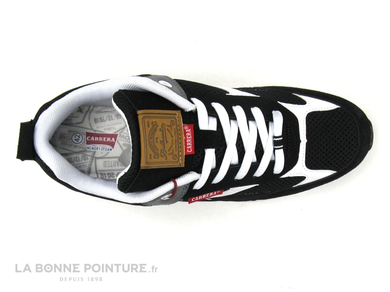 Carrera MIGUEL Low Mix CAM215805 - Noir Blanc - Sneakers Homme - Image 6
