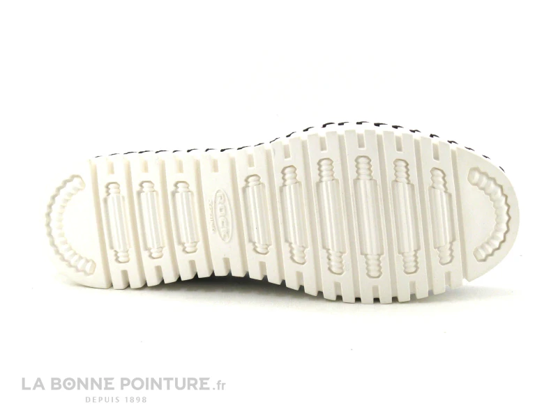 Rock Spring ALEGRA Noir Multicolore - Ballerine Elastique - Image 7