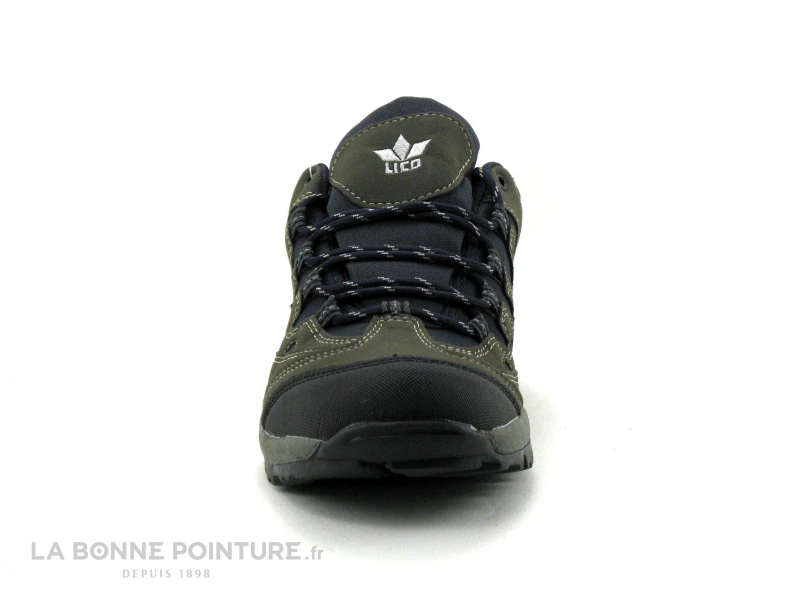 Lico 210097 Steppe Low - Marine Gris Noir - Chaussure De Marche Homme - Image 2