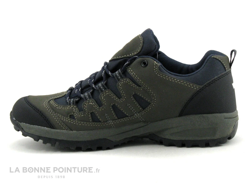 Lico 210097 Steppe Low - Marine Gris Noir - Chaussure De Marche Homme - Image 3