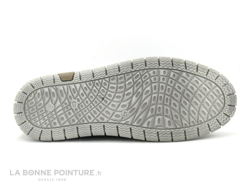 Brans 13366 Bleu Marine - Orange - Chaussure Derbi Homme - Image 7