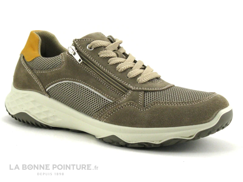 Imac 352270 - Basket Homme Beige Et Ocre - Image 5