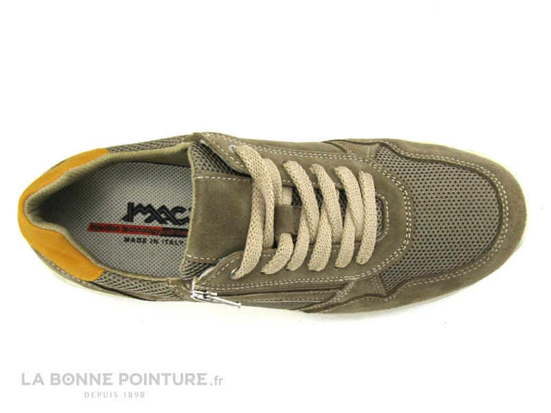 Imac 352270 - Basket Homme Beige Et Ocre - Image 6