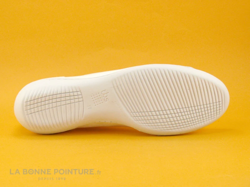 TBS CERISE C7007 Blanc - Basket Basse Femme Cuir Blanc - Image 7