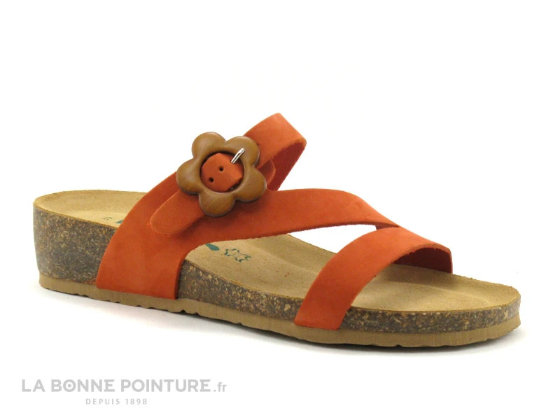 Bionatura 12A2038 Mandarine - Mule Femme - Image 4