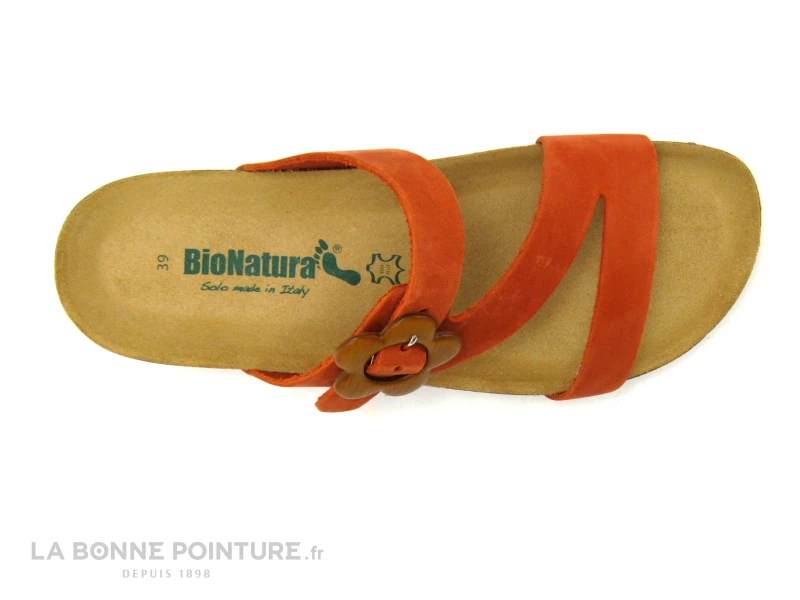 Bionatura 12A2038 Mandarine - Mule Femme - Image 5
