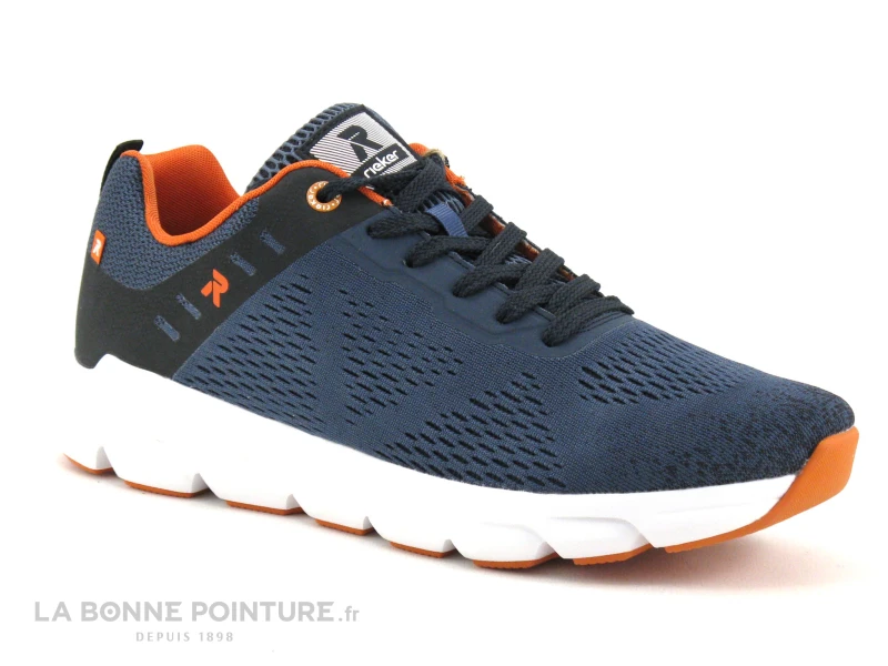 Rieker Revolution 07806-14 - Sportec13 - Bleu Marine - Chaussure Sport H - Image 5
