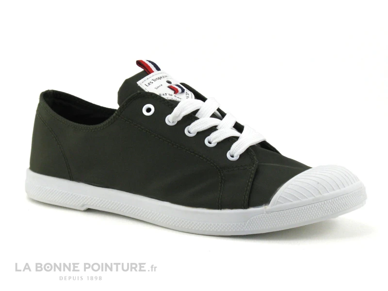 Tropeziennes 27829 CHANA Kaki - Basket Toile Femme - Image 5