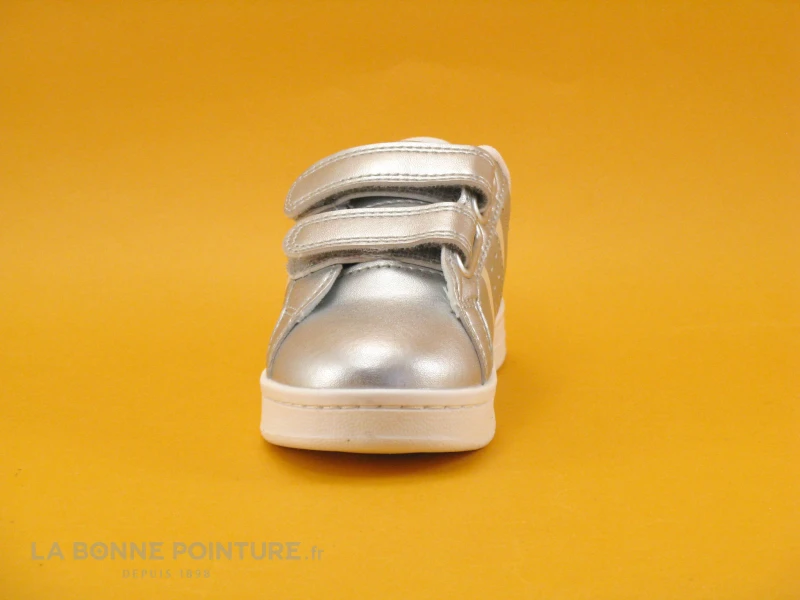 Kappa ALPHA Inf - Grey Silver - Pink - Basket Fille Argent - 2 Scratches - Image 2