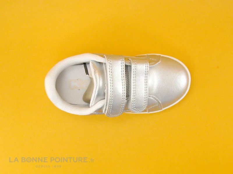 Kappa ALPHA Inf - Grey Silver - Pink - Basket Fille Argent - 2 Scratches - Image 6