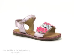 Mod8 PARLOTTE Violet Lilas Metallise - Fleurs - Sandale Fille