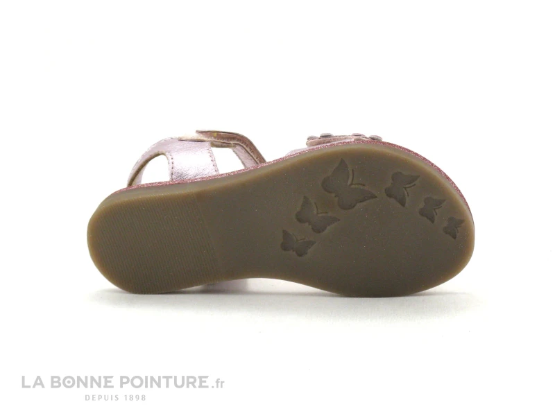 Mod8 PARLOTTE Violet Lilas Metallise - Fleurs - Sandale Fille - Image 4